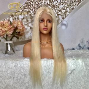 Wholesale Brazilian/Indian Virgin/Remy Human Hair Full/Frontal Lace Wig with #613 Color