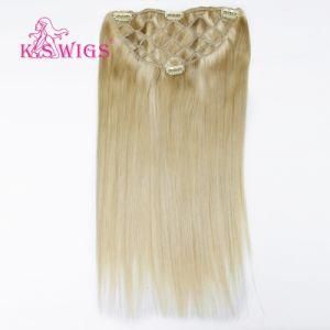 Clip Accessory Hair Extension Peruvian Human Hair