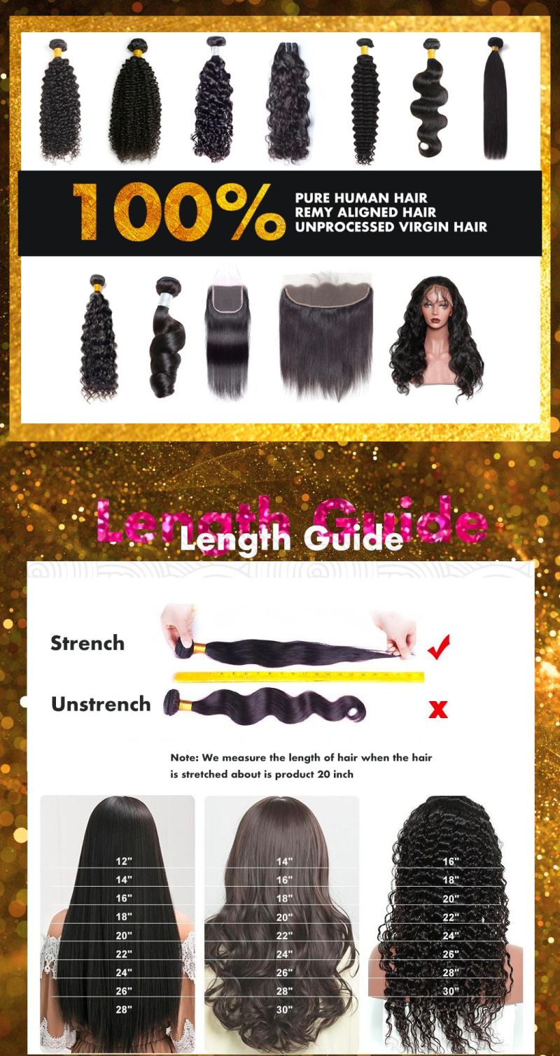 Human Virgin Remy Brazilian Double Drawn Aligned Factory Hair Extensions Weaving