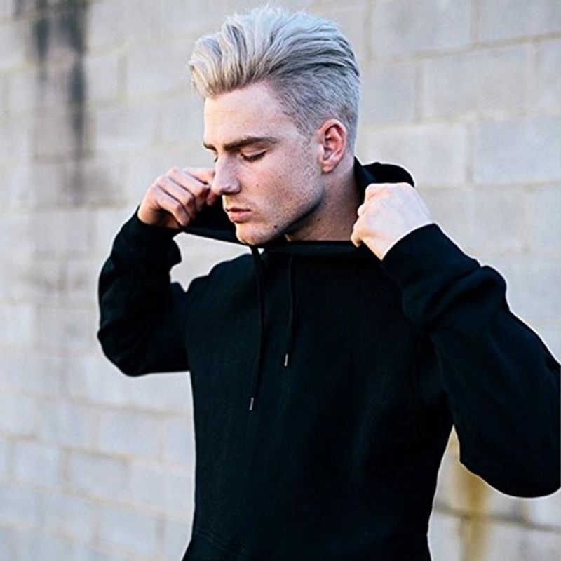 Kbeth Silver Toupees for Cool Man 2021 Fashion Newest Style Brailian Hair Short Smart Men′s Toupee with Transparent Lace Make You Confident Again