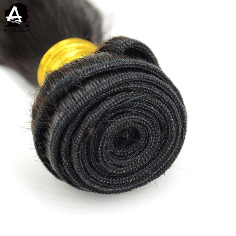 Angelbella Cheap Price High Quality Human Hair 1b# Body Wave Hair Weaving