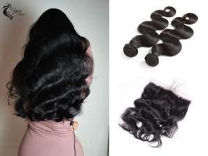 9A Indian Body Wave 100% Virgin Hair Weft Natural Black Wholesale