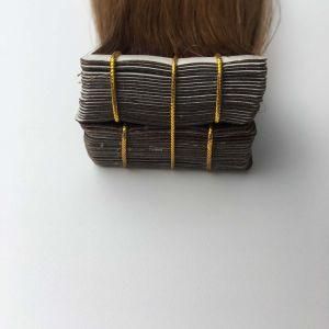 Ombre 1/Grey Straight Us PU Tape Skin Weft Virgin Remy Human Hair Extensions