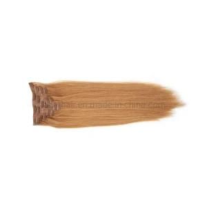 Wholesale Full Head 100% Indian Remy Brazilian Natural Clip Extensions Human Hair