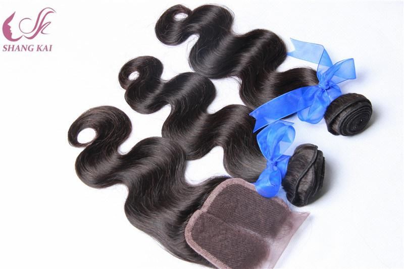 100% Human Hair Brazilian Virgin Hair Weft