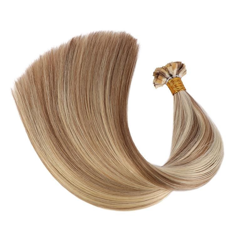 12A 100% Raw Cuticle Aligned Human Hair Flat Tip Hair Extension #P27/60