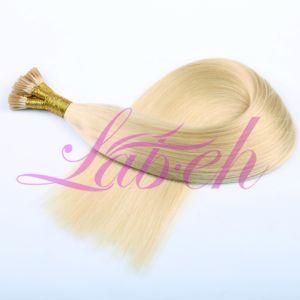 Remy Human Hair Extensions 613# I-Tip Human Hair Extension