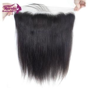 Top Quality 10A Unprocessed Raw Human Hair Straight Lace Frontal with Wholesale Price