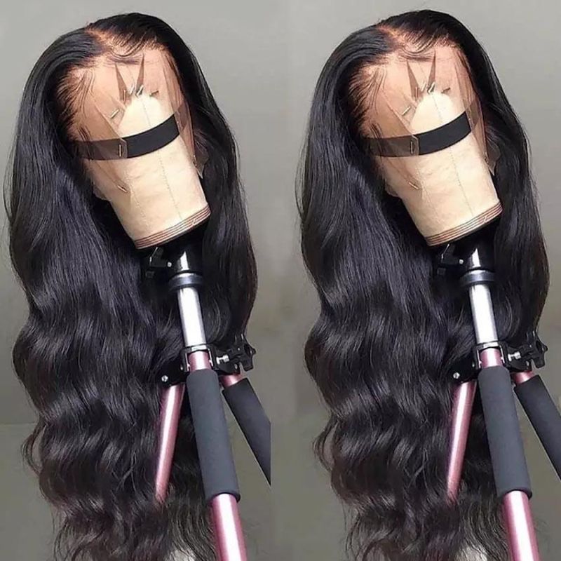 Sunlight Body Wave Pre Plucked Virgin Brazilian Remy 13X4lace Front Wigs