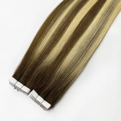 100% Virgin Human Hair Injected Invisible Tape Hair Extensions