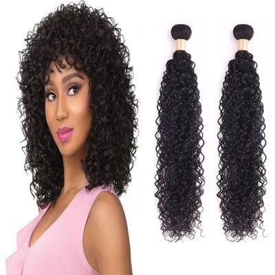 Luxuve Virgin 100% Kinky Curly Human Hair Bundles Vendors Afro Brazilian Raw Jerry Curly Hair Extensions Bundle