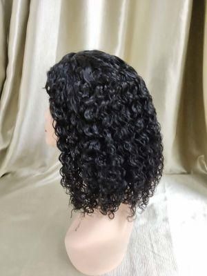 Cuticle Aligned Brazilian Hair Natural Curly Lace Wigs