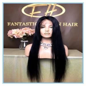 High Quality Hot Sales Jet Black Color Silky Straight Lace Wig/Full Lace Wig/Human Hair Products Lace Wigs with Factory Price Wig-064