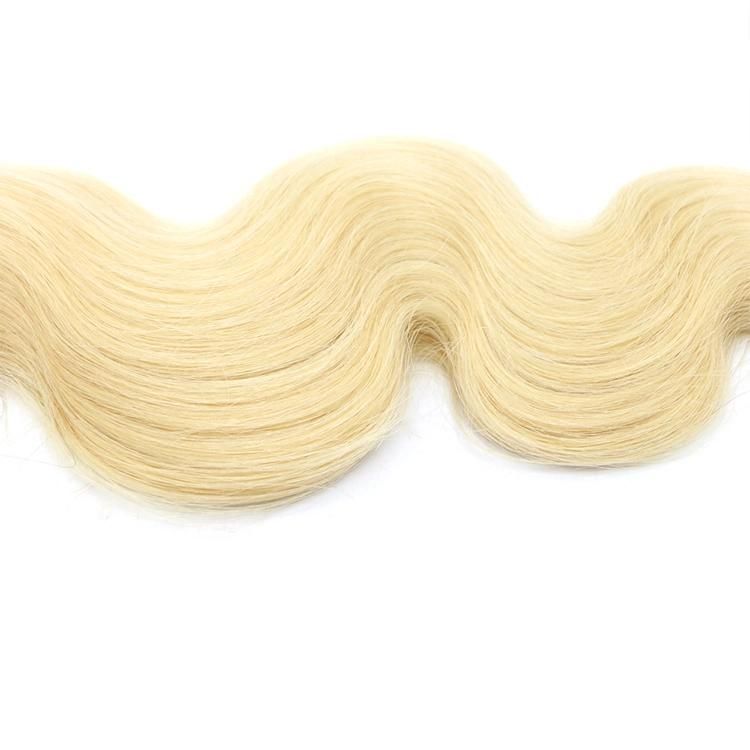 Pure Brazilian Body Wave 613 Blonde Color Virgin Hair Extensions