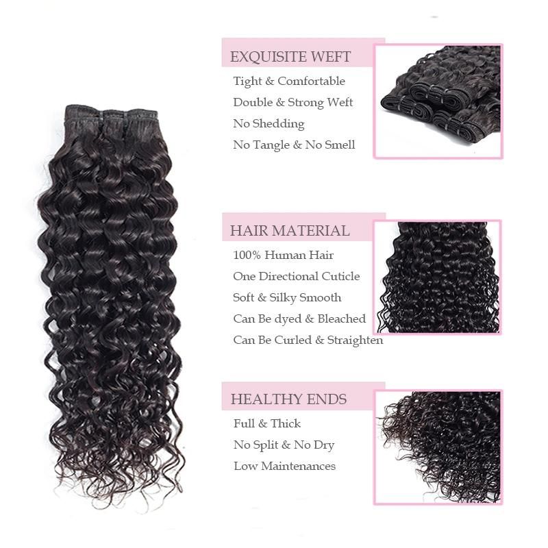 Luxuve Virgin 100% Ltaly Curly Human Hair Bundles Vendors Afro Brazilian Raw Ltaly Curly Hair Extensions Bundle