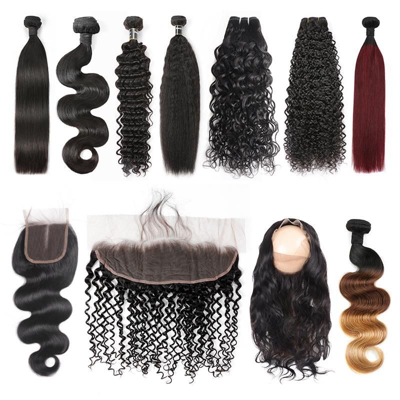 Factory Price, Hight Quality, Natural Black, 100% Brazilian Human Hair