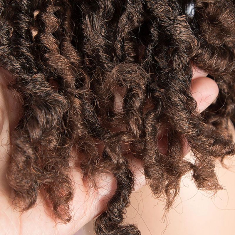 Dreadlock Braids Wig Crochet Twist Dreadlock Hair Wig Twists Fiber Hair Synthetic Hair Wigs with Lace Front for Black Women