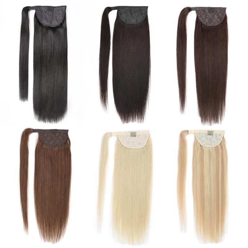Best Selling Virgin Brazilian Hair Ponytail, 100% Unprocessed Human Hair Ponytail