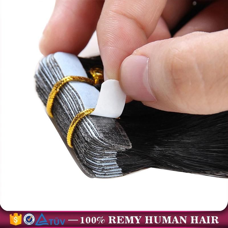 Tape Human Hair Extension 20PCS/Lot 100% Brazilian Virgin Hair