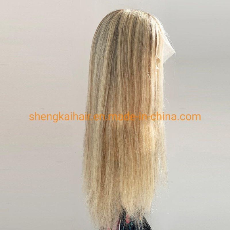 Wholesale Virgin Human Hair Lace Front Jewish Wigs for Women