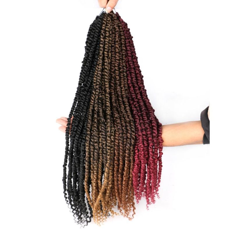 24inch Synthetic Braiding Hair Extension Freetress Wholesale Pre-Passion Twist