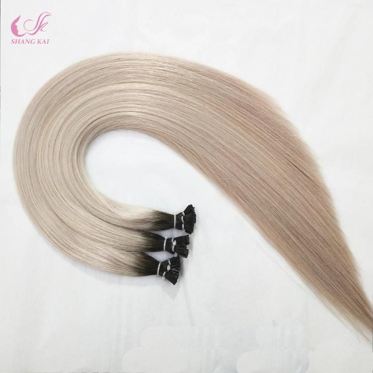 Best Quality Full Cuticle Aligned Stick/I-Tip Hair Extension