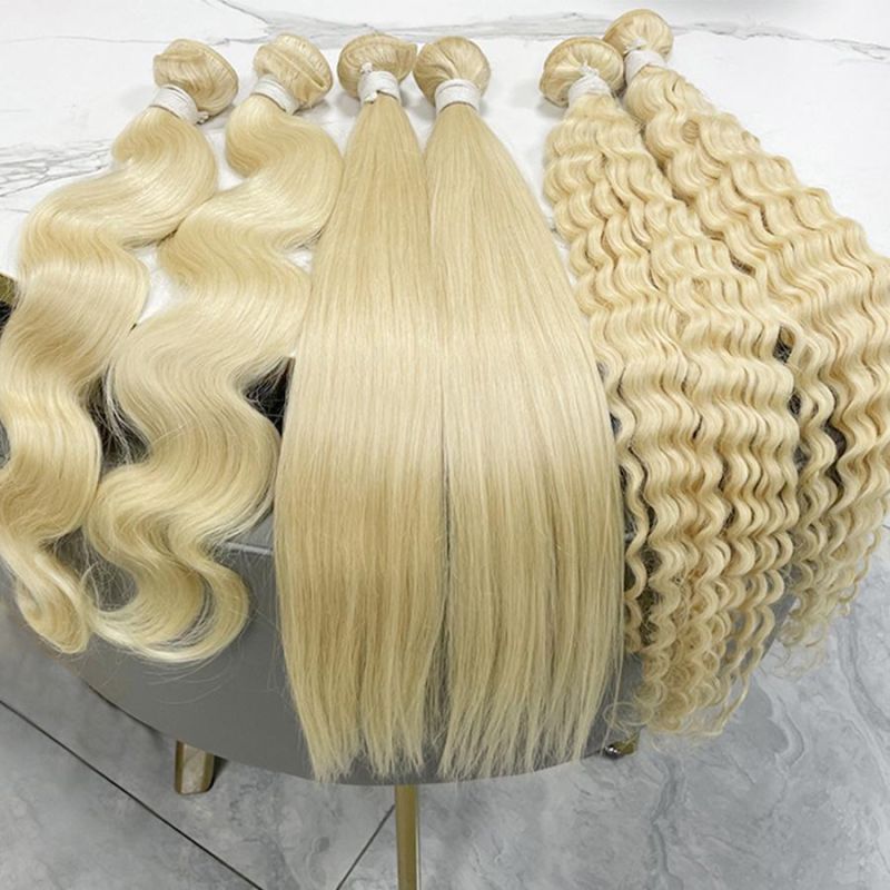 Wholesale 613 Blonde Hair Bundles Cheap Peruvian Pure Virgin Hair Wig 100% Best Natural Brazilian Remy Weft Human Hair Extension Weave