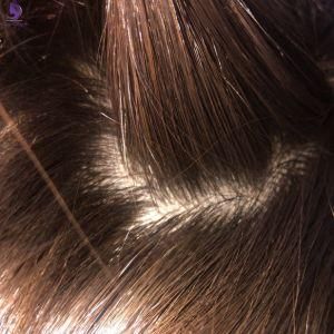 Full PU Thin Skin Injection Knot Toupee for Men