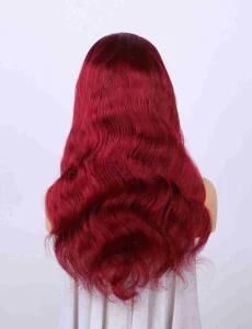 Brazilian Lace Wig Body Wave in Burger