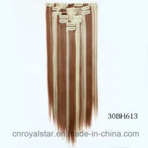 Full Head 7PCS Sets Remy Straight Hair Clip in Extensions
