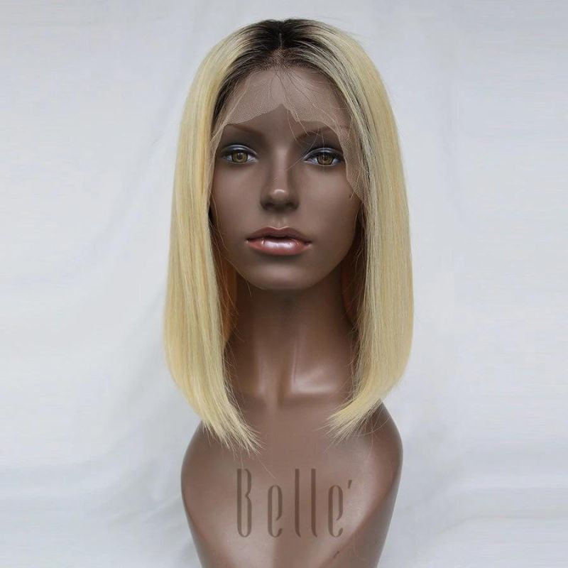 Belle High Quality Virgin Human Hair Luxury Lace Front Wig