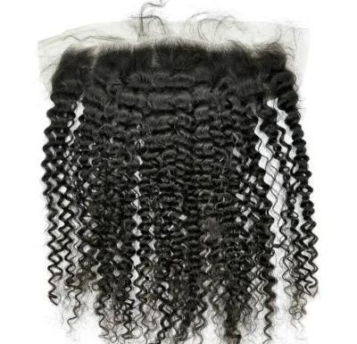 Virgin Human Hair Lace Frontal at Wholesale Price (Kinky Curly)