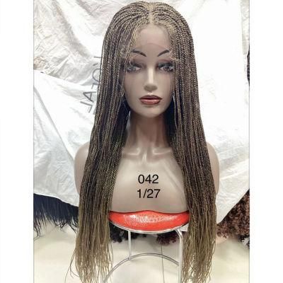 2021 Popular Type in Africa Big Knotless Braided Wigs