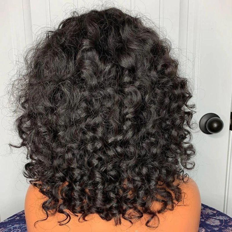 Kbeth Cheaper Wig Brazilian Loose Wave Wigs Full Machine Made Wig Women 100% Remy Human Hair 180% Density Wholesale