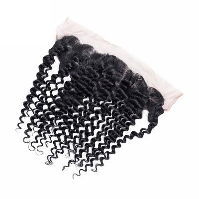 Transparent Lace Closur Human Hair Lace Closure Frontal 13*4 Clousure