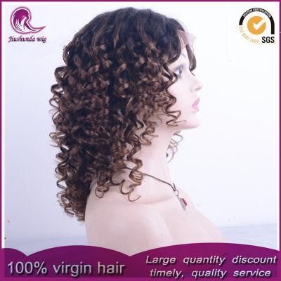 Wholesale Color Chinese Remy Human Hair Lace Front Wig
