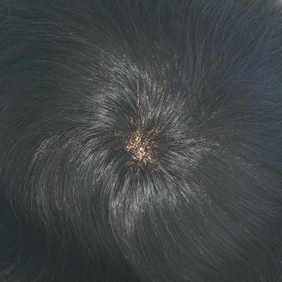 Custom Made Remy Hair Male Toupee