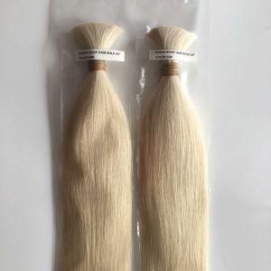 #60 Silky Straight Cuticle Virgin Remy Brazilian Human Hair Bulk Extensions