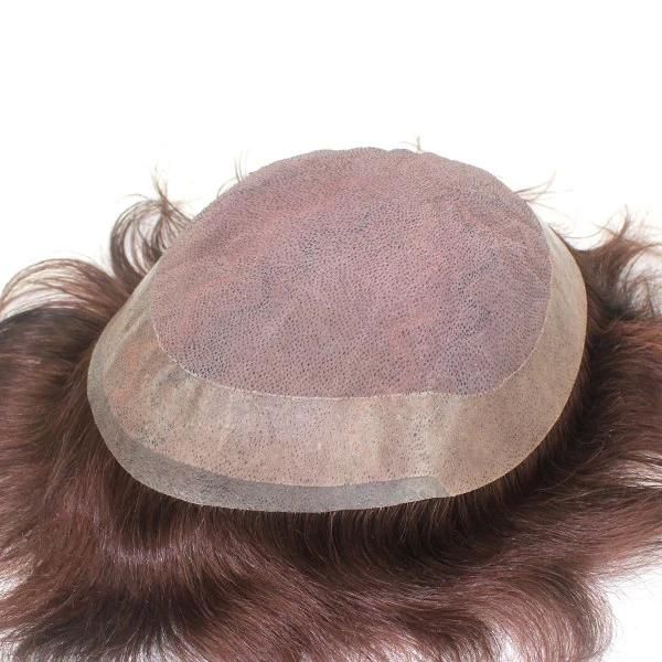 HS5 Silk Mono Base with Skin Perimeter Remy Hair