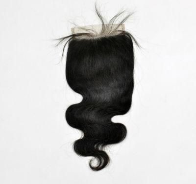 Virgin Human Hair Lace Closure at Wholesale Price (Body wave5*5)
