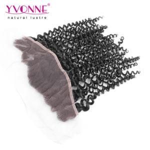 Grade 5A 100% Human Virgin Hair Piece Lace Frontal 13.5*4 Malaysian Curl