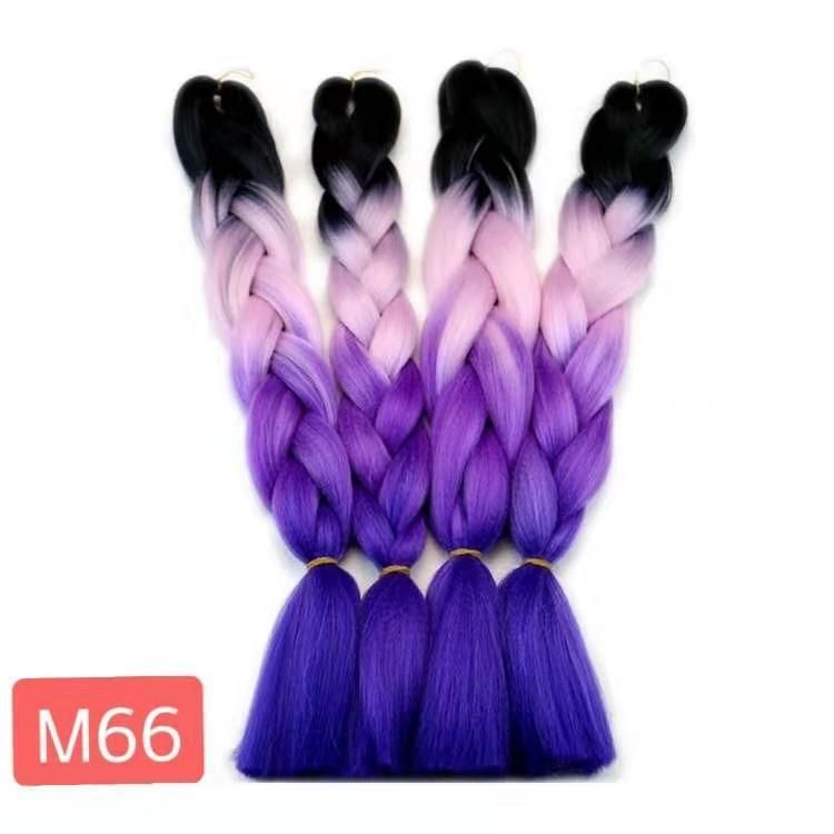 Bulk Braiding Crochet Fiber Jumbo Braid Synthetic Wigs Hair