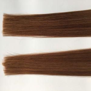#7 Silky Straight Keratin Prebonded Flat Tip Virgin Human Hair Extensions