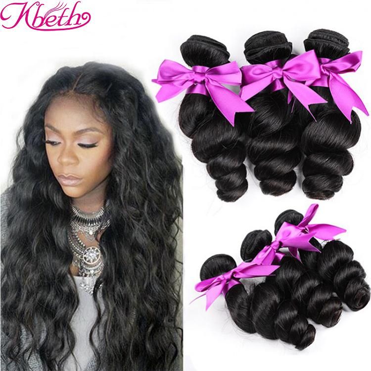 Kbeth Real Tangle Free Virgin Hair, Cheap Natural Brazilian Human Hair Extension