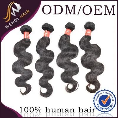 Factory 100% Real Human Hair Extensions Virgin Peruvian Hair
