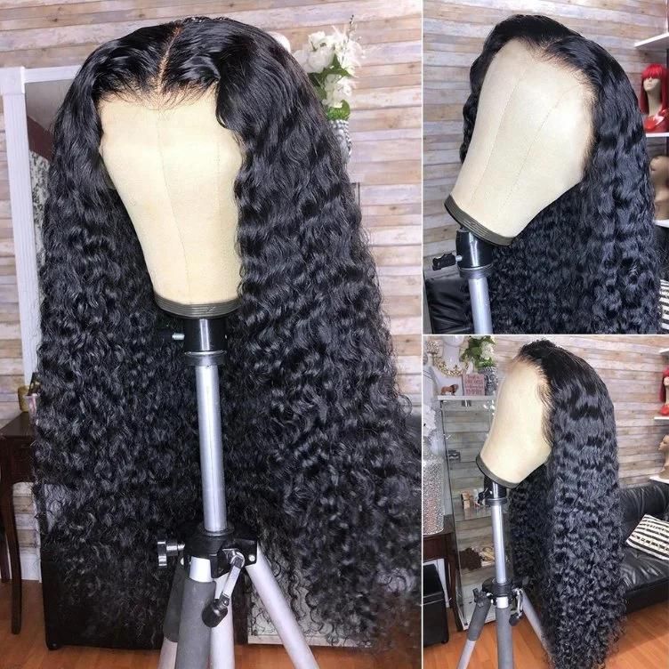 13X6 Frontal Wigs Deep Wave Frontal Wigs Curly Wig
