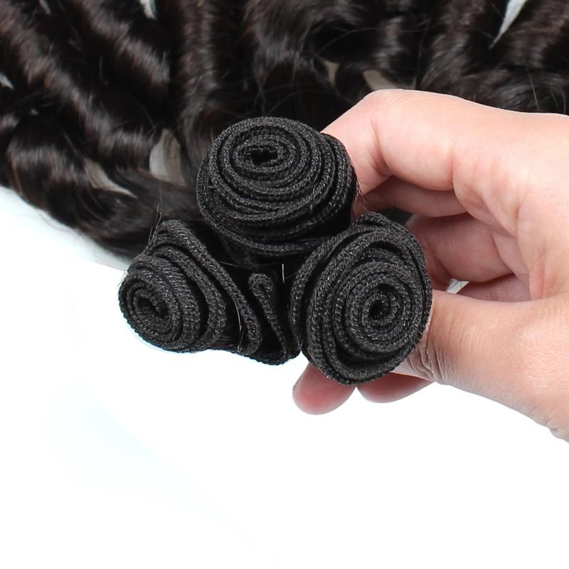 Double Drawn Straight Loose Wavy Funmi Human Hair Bundles Extension