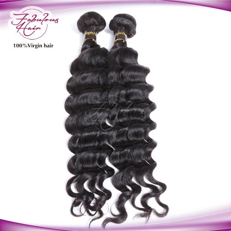 Fashion Loose Curly Wave Virgin Remy Brazilian Human Hair Weft