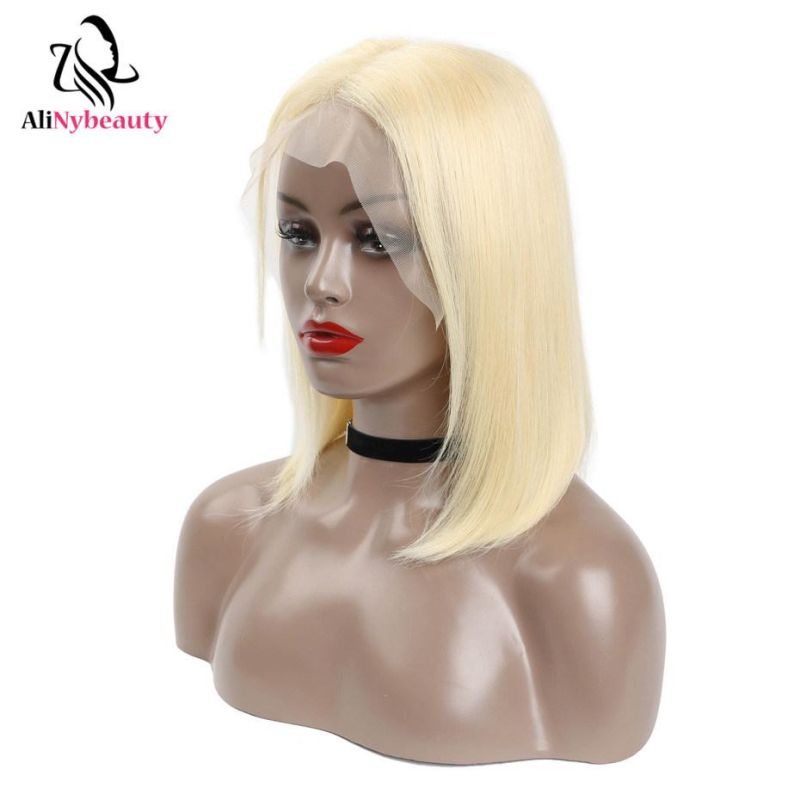 Brazilian Short 613# Lace Front Wig Human Hair Bob Wig