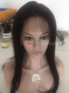 Black/#1b Straight Wave Curly Remy Brazillian/Indian Hair Lace/Lace Frontal Wig